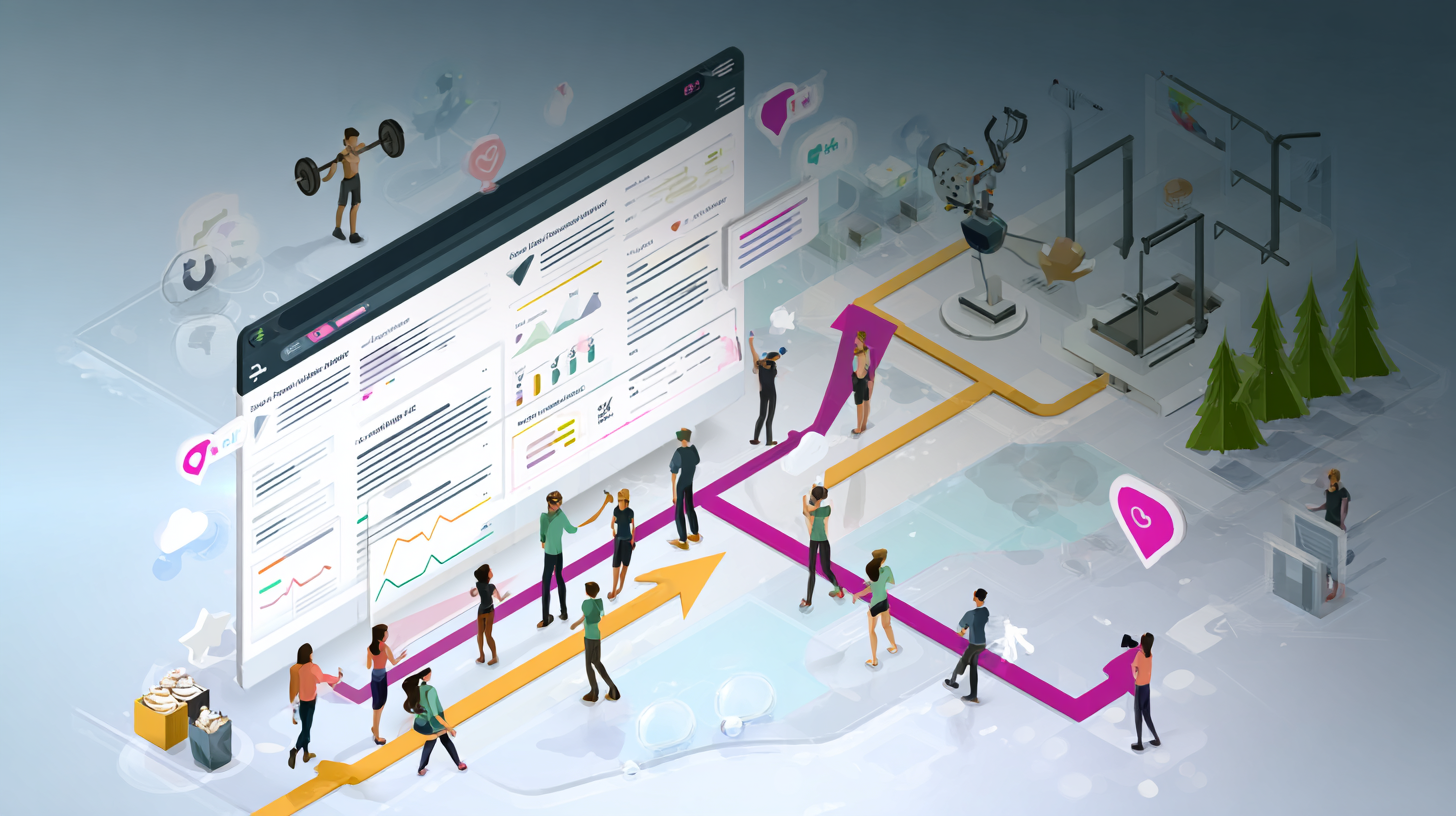 Pretty woman in work